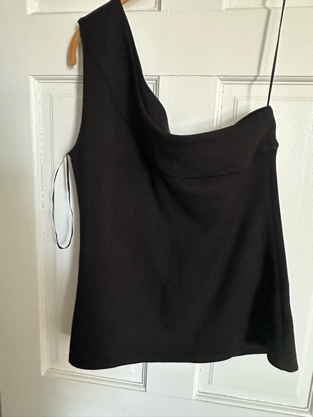 Banana Republic Black One-Shoulder Tank